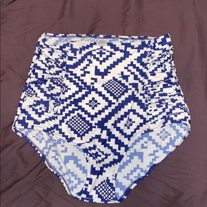 High waisted bikini bottoms